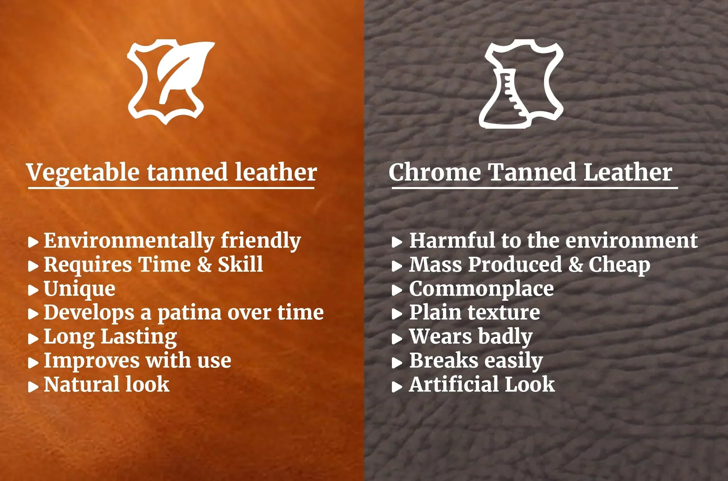 Vegetable-Tanned vs. Chrome-Tanned Leather: Which Is Greener?