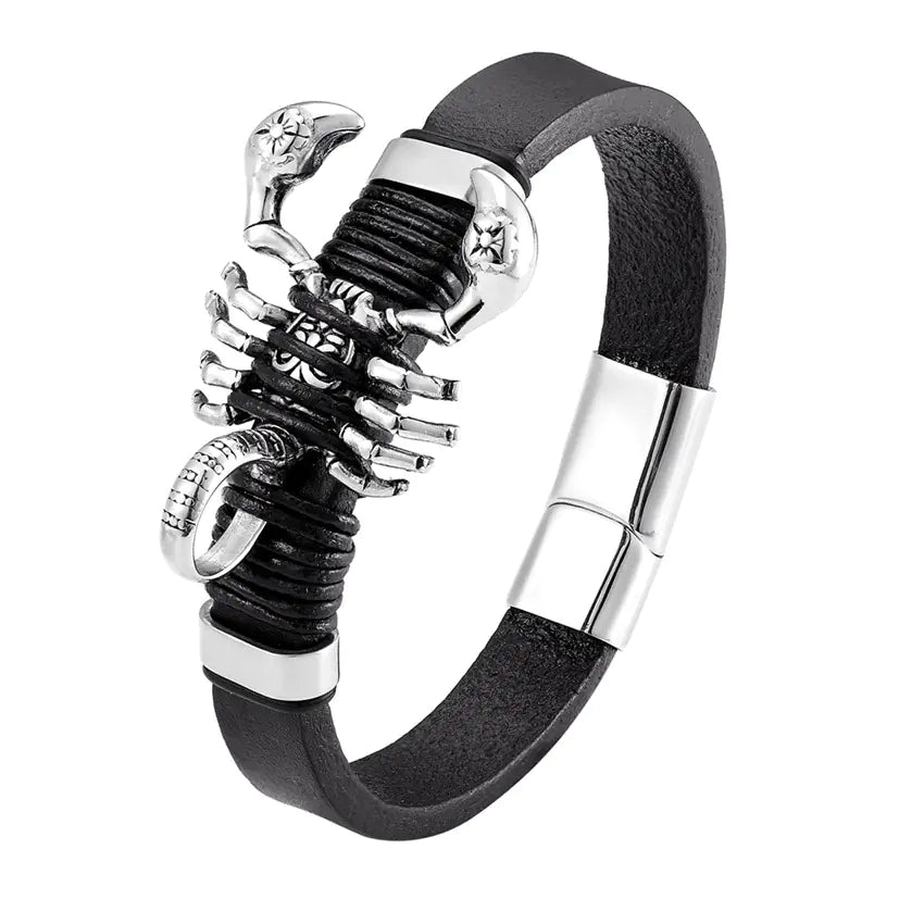 Versatile Handmade Leather Bracelet for Men