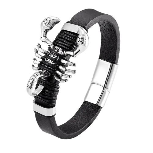 Versatile Handmade Leather Bracelet for Men